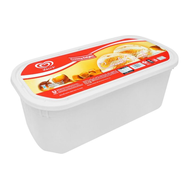 Wall's Caramel Crunch Family Pack, Frozen Dessert, 4500ml