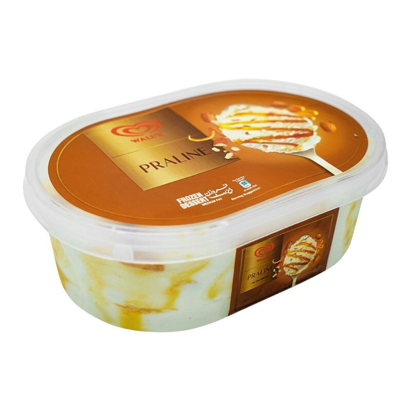 Walls Praline Tub, Frozen Dessert, 800ml