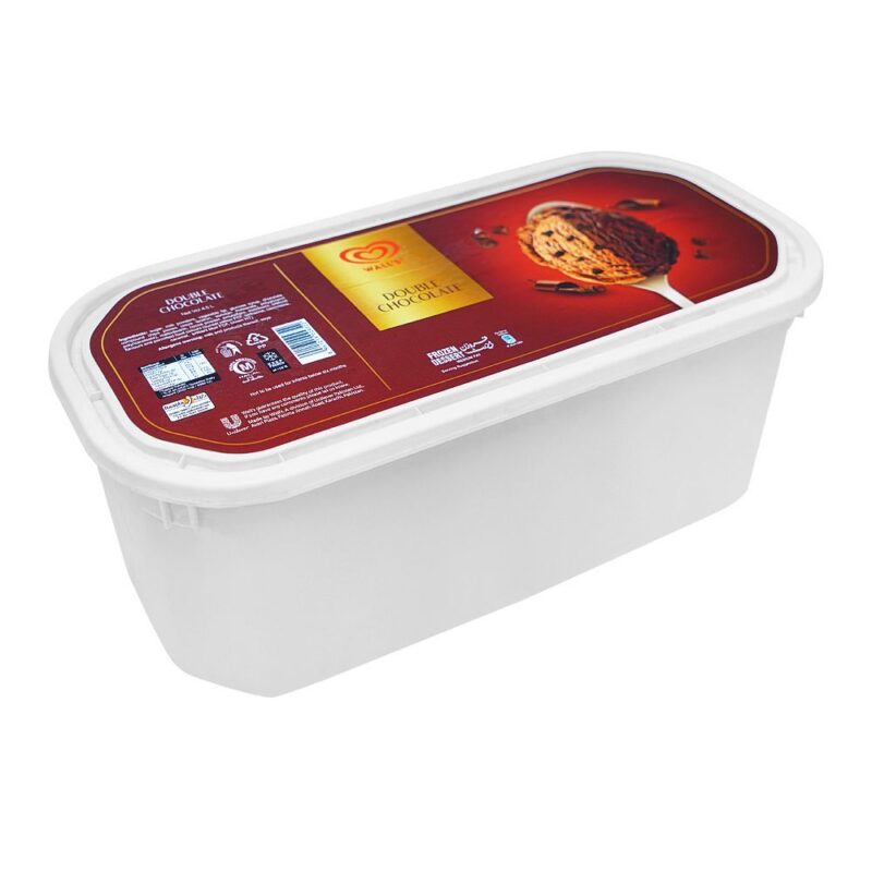 Walls Double Chocolate Family Pack, Frozen Dessert, 4500ml