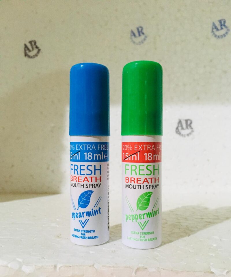 New Arrival - Pack of 2 - Mouth Freshener - Mouth Spray - Fresh Breath Mouth Spray Extra Strength 18 ML