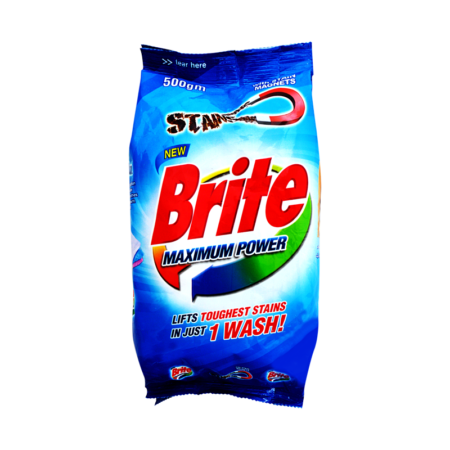 Maximum Power Detergent - 500gm Brite Maximum Power Detergent - 500gm