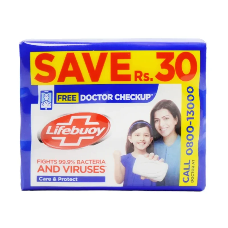 Lifebuoy Care Soap 146 Gm Trio Pack