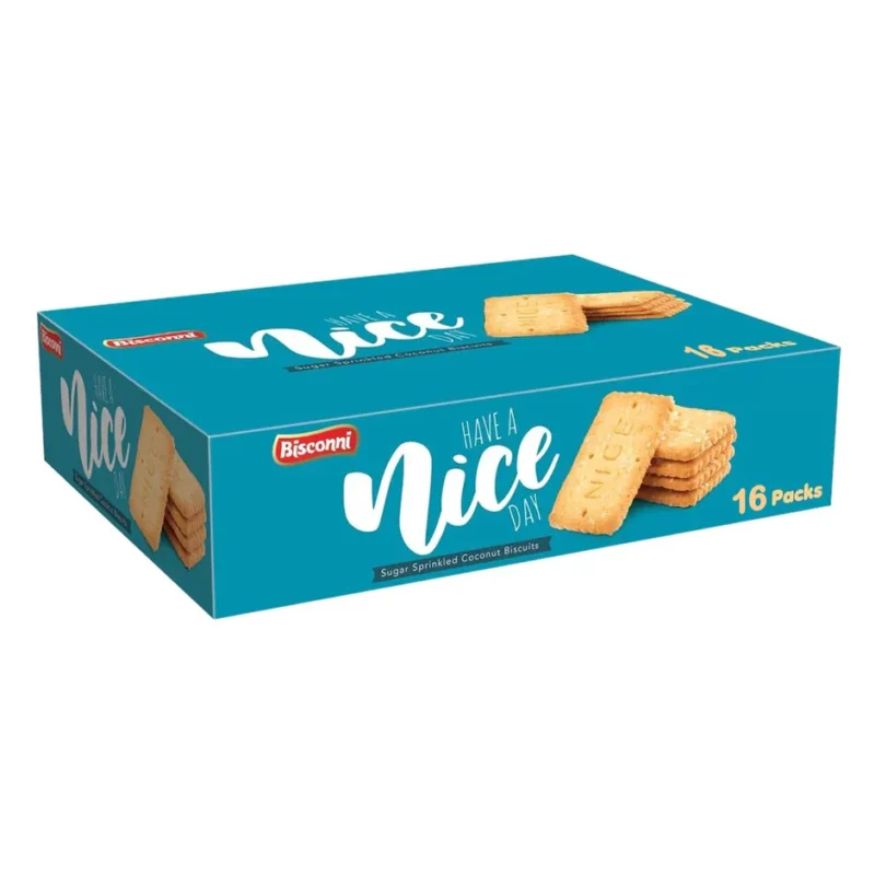 Bisconi Nice Biscuits - 16 Packs Box