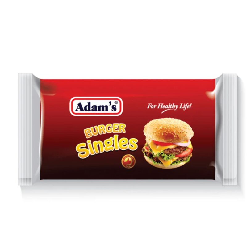 ADAMS BURGER SINGLES CHESSE 1 KG
