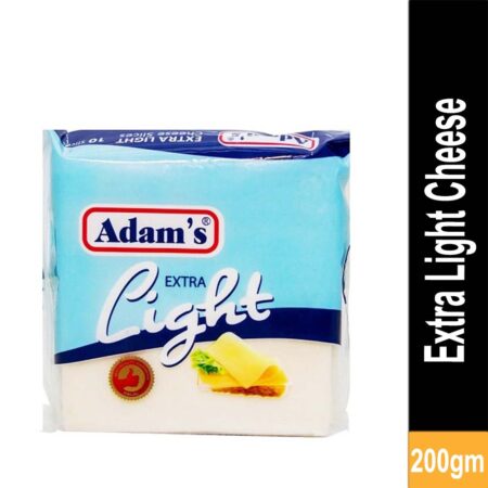 Adams Diet Extra Light Cheese Slice 200gm